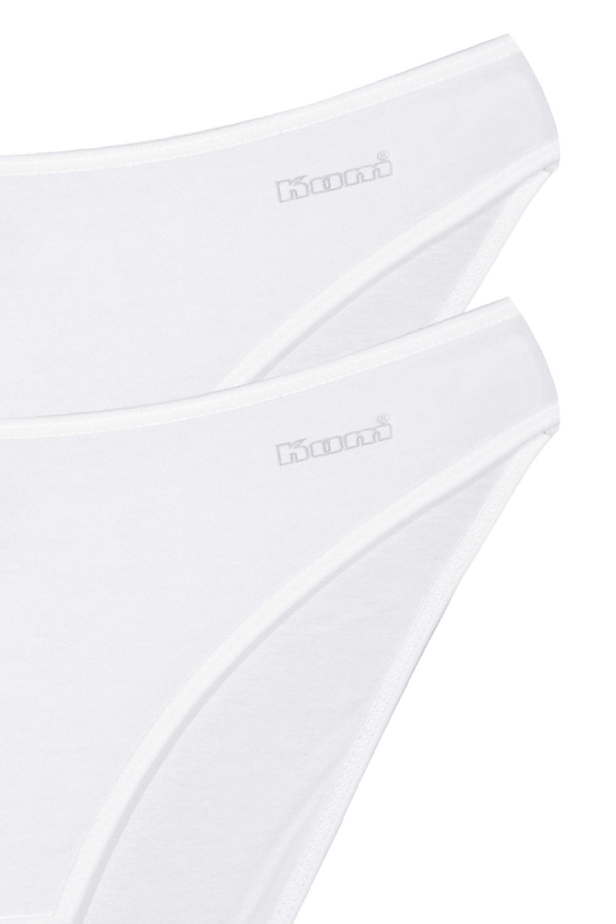 Kom Kadın Basic 5 li Modal Külot Beyaz