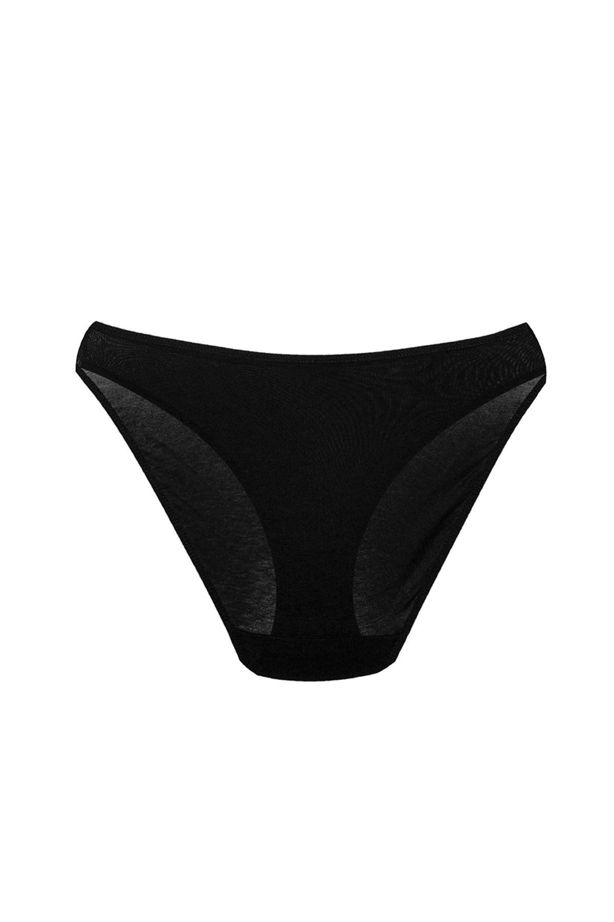 Kom Kadın Basic 5 li Modal Külot Siyah