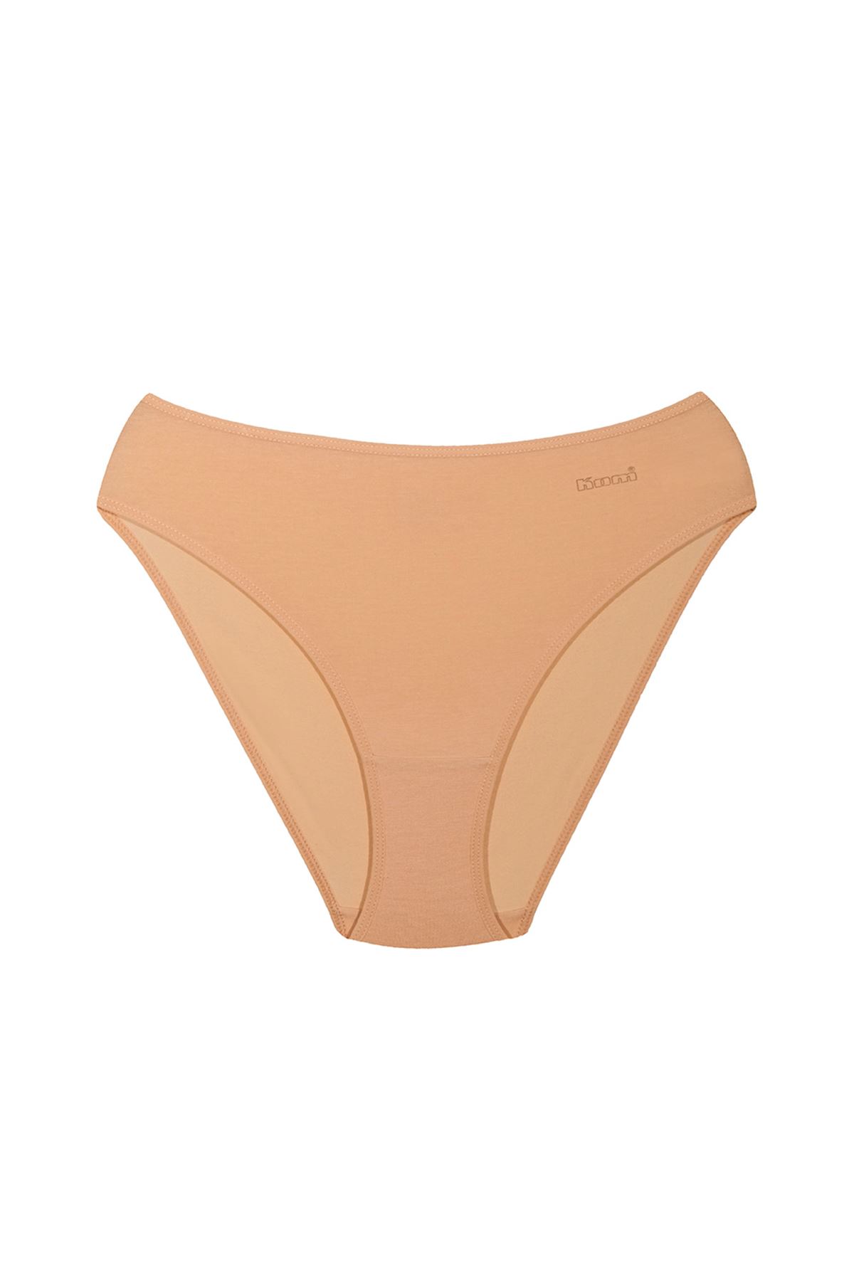 Kom Kadın Basic 5 li Slip Modal Külot Ten