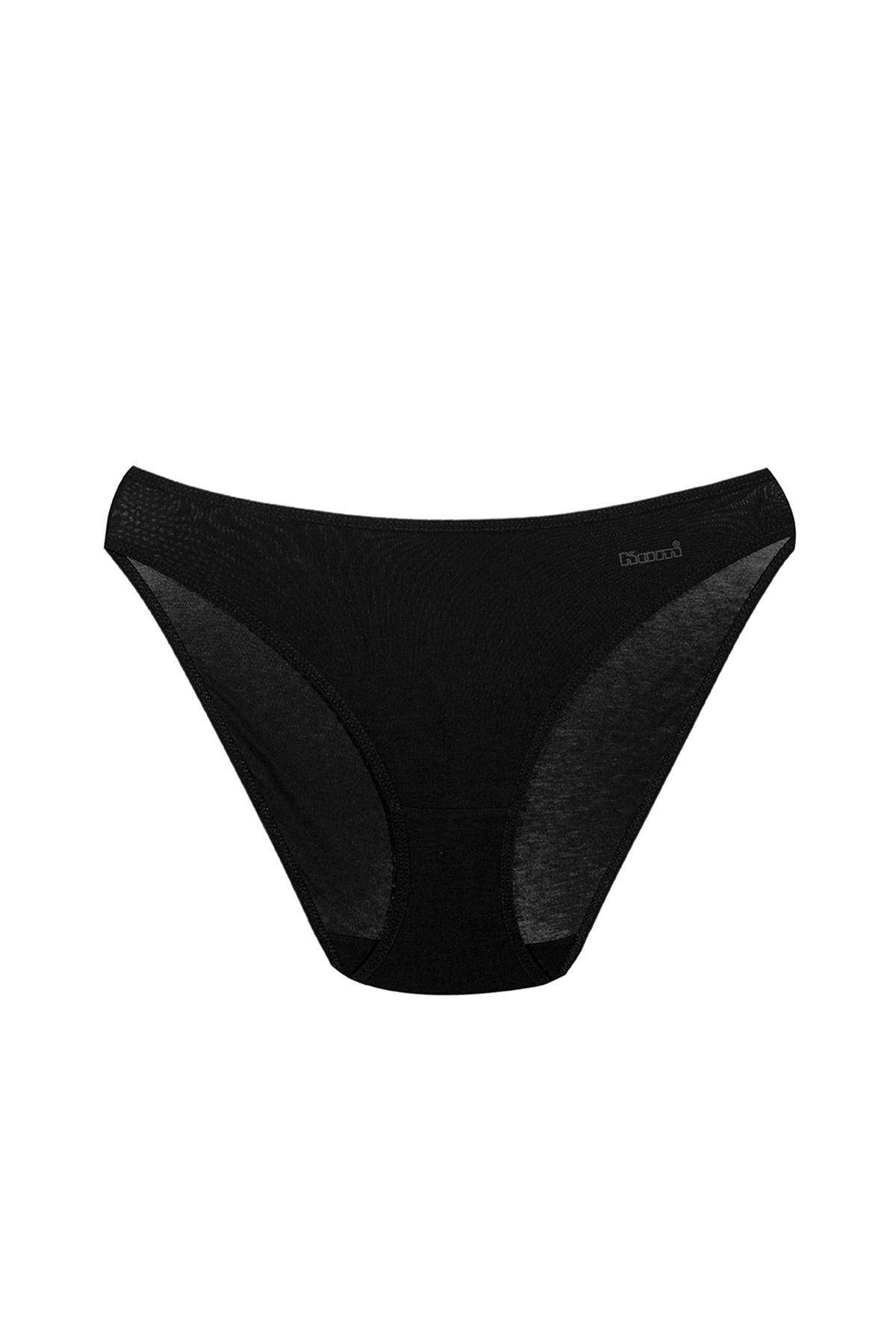 Kom Kadın Basic 5 li Modal Külot Siyah