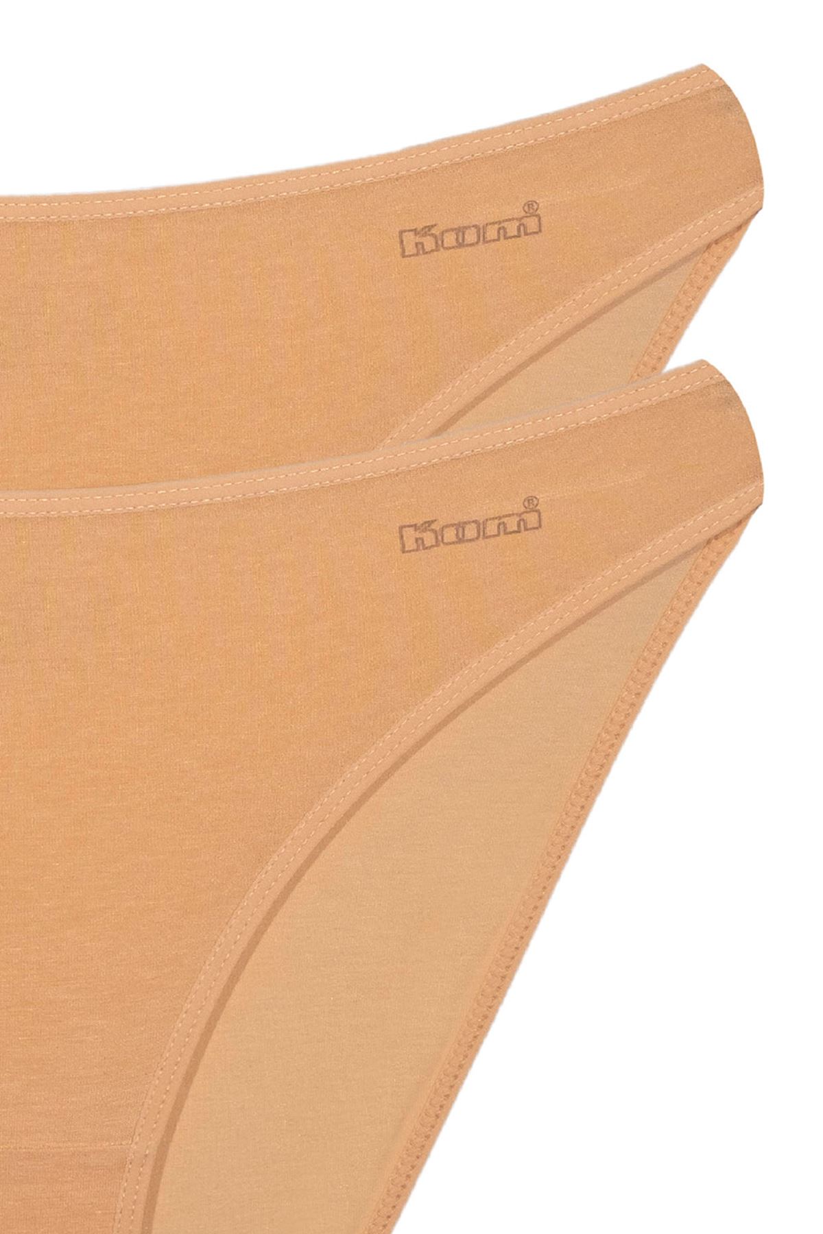 Kom Kadın Basic 5 li Modal Külot Ten