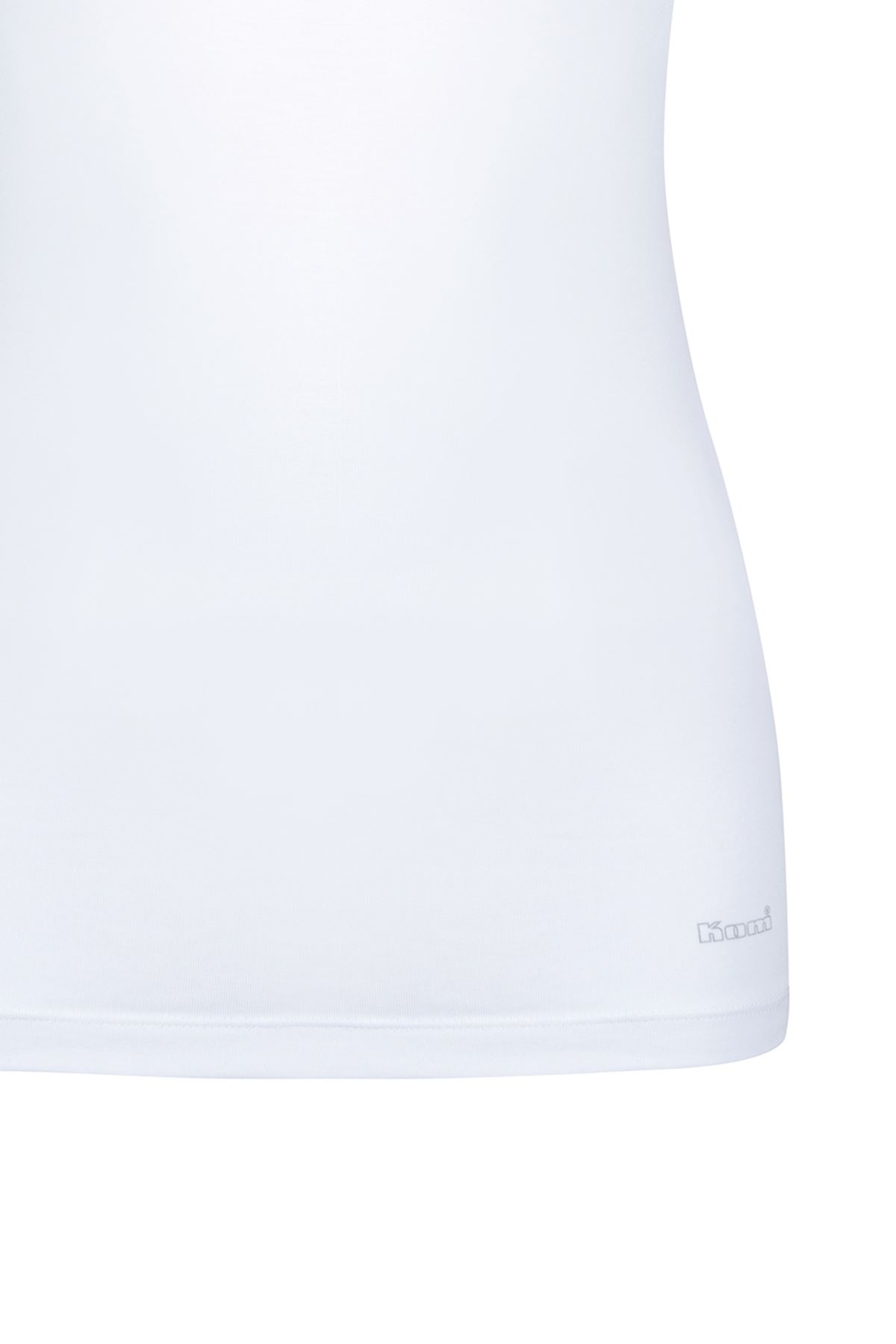 Kom Kadın Basic 2 li Modal Top Atlet Beyaz