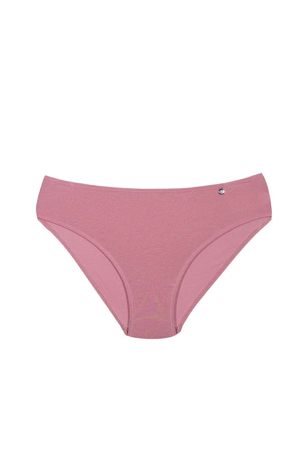 Kom Pamuk-Modal Aleaves 5 li Kadın Külot Renkli