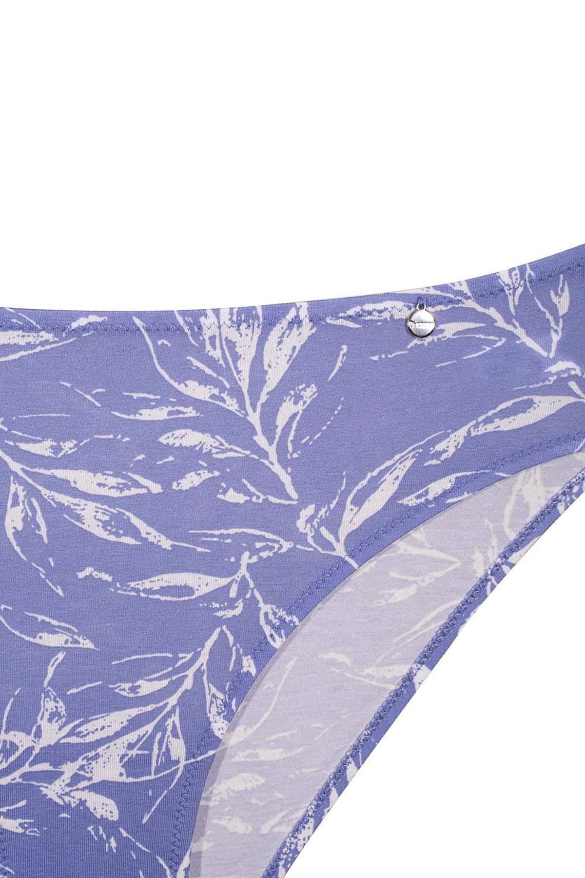 Kom Pamuk-Modal Aleaves 5 li Kadın Külot Renkli