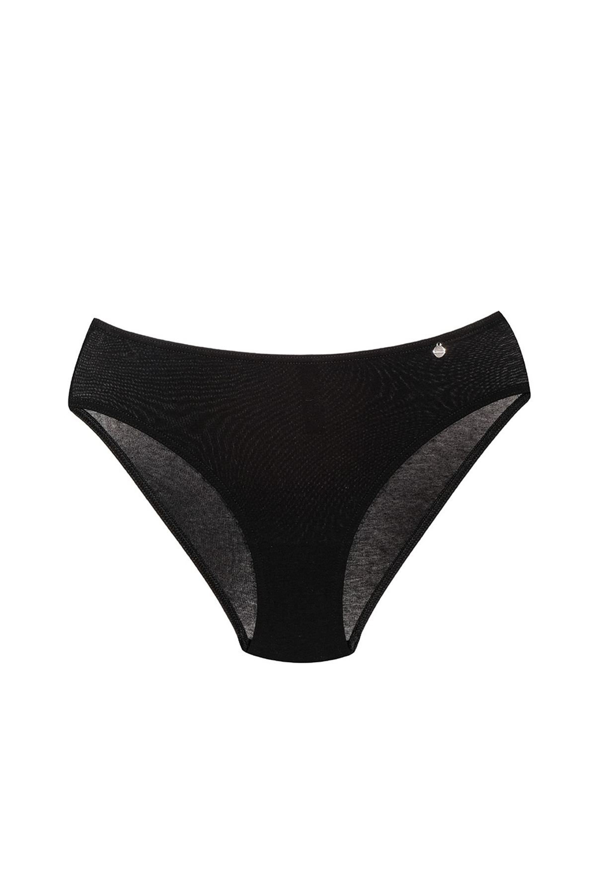 Kom Polkal %47 Modal-Pamuk 3 Lü Külot Siyah