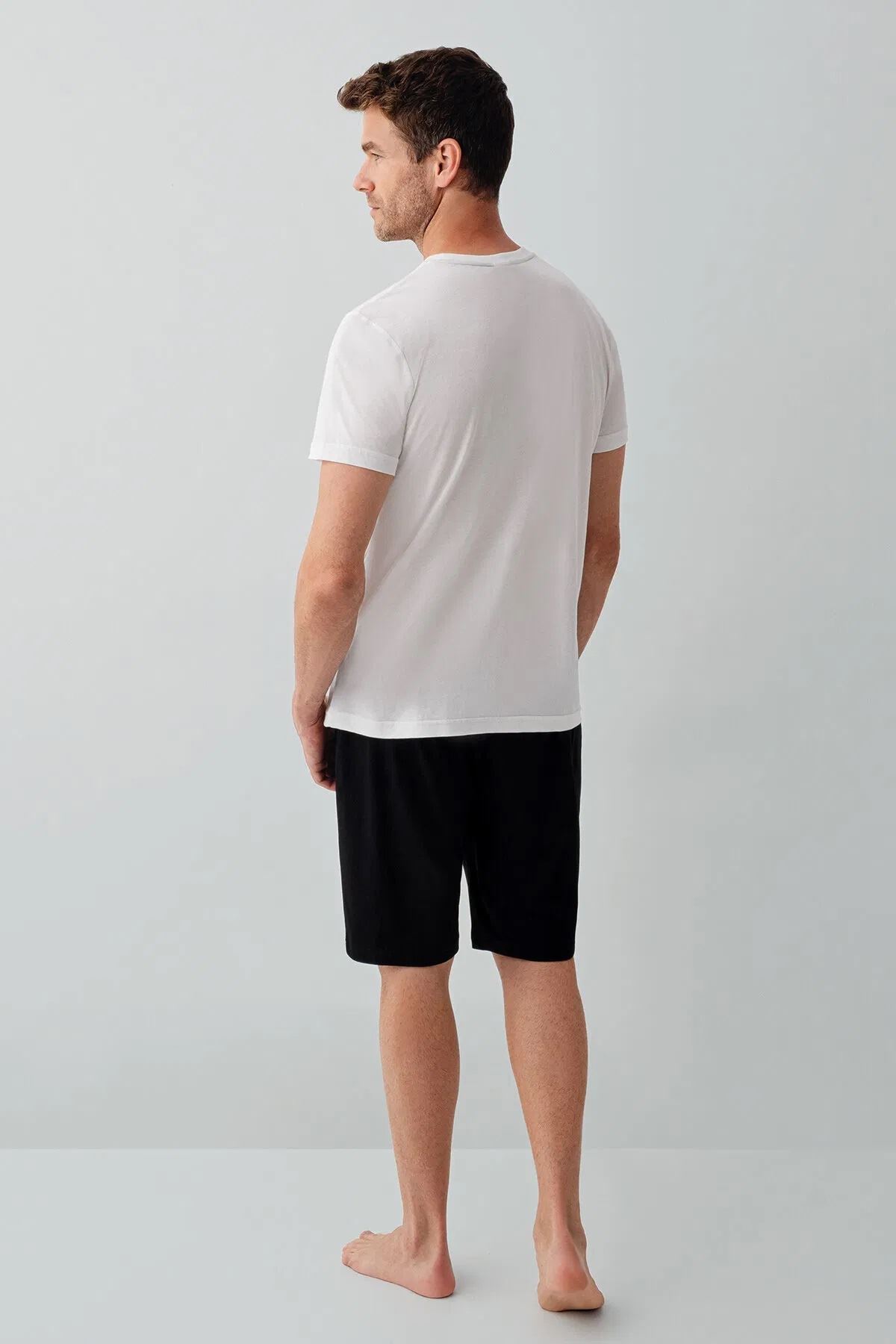 RolyPoly Erkek Süprem Şort Takım Beyaz