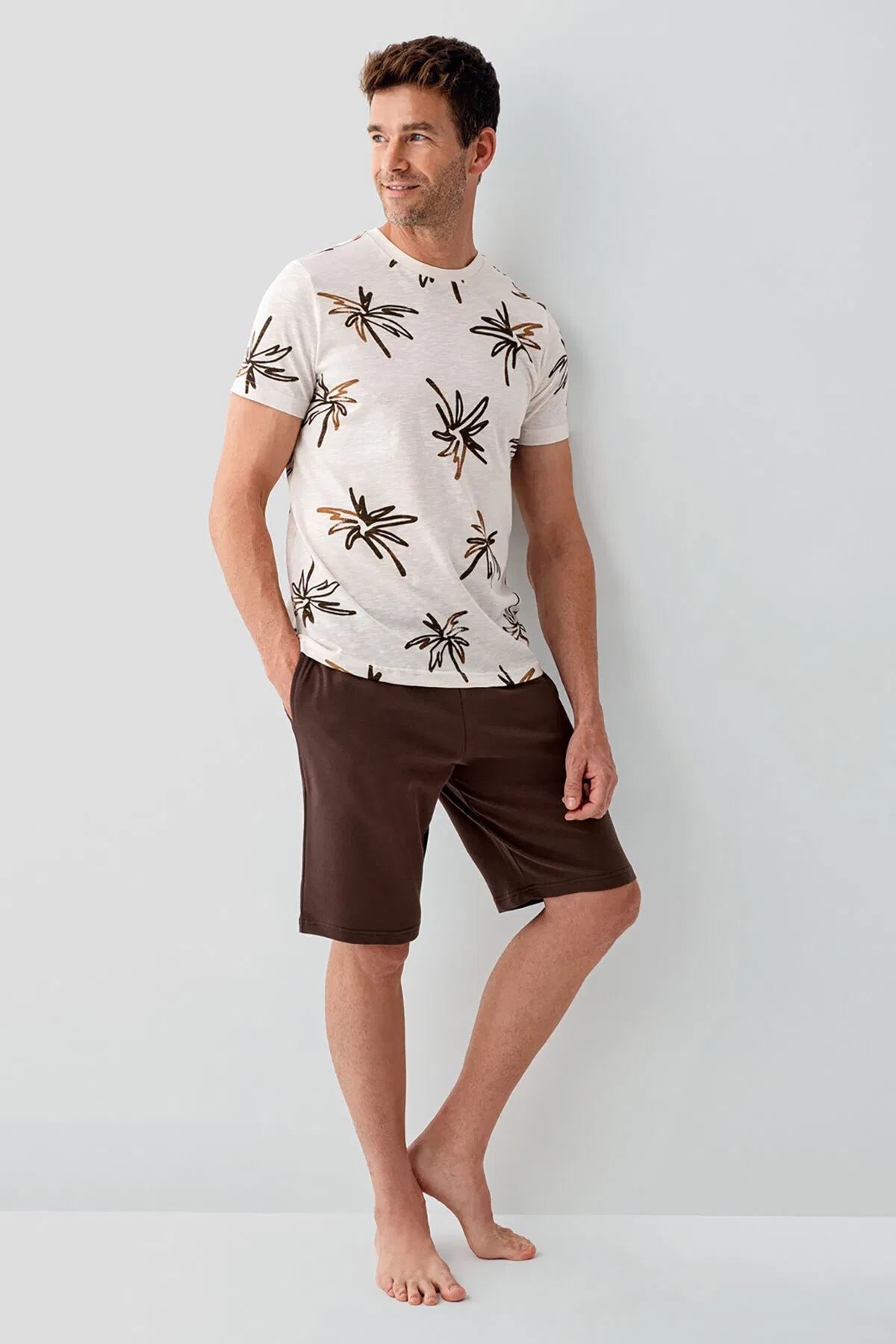 RolyPoly Erkek Süprem Şort Takım Ekru