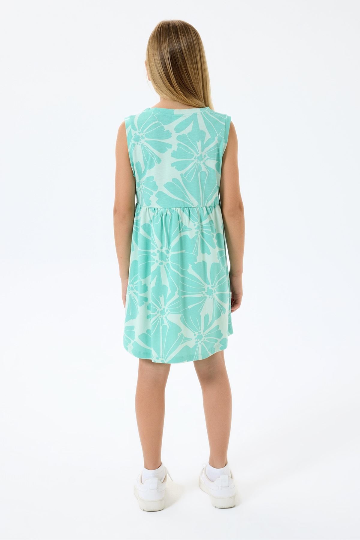 U.S. Polo Assn Kız Çocuk Süprem Elbise Yeşil