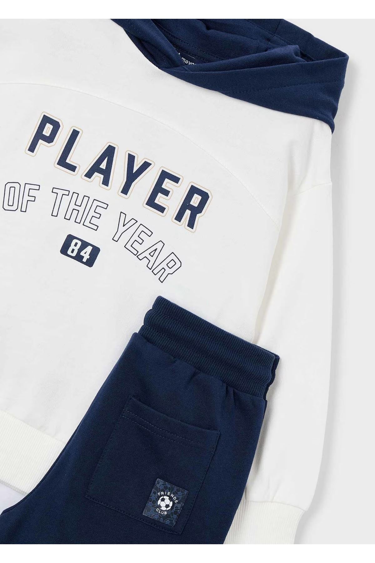 Mayoral Erkek Çocuk Kapüşonlu 2 Parça Eşofman Takımı 3885 Lacivert