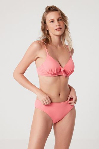 Kom Akatri Kadın Destekli Bikini Somon