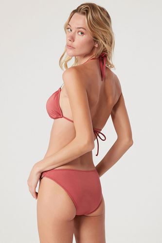 Kom Blaef Halka Detaylı Çıkarılabilir Kaplı Üçgen Bikini Tarcin