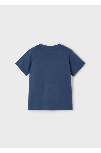 Mayoral Erkek Çocuk Geometrik Desenli Tişört 3029 Lacivert