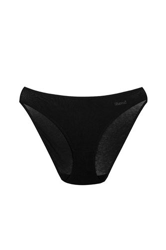 Kom Kadın Basic 5 li Modal Külot Siyah