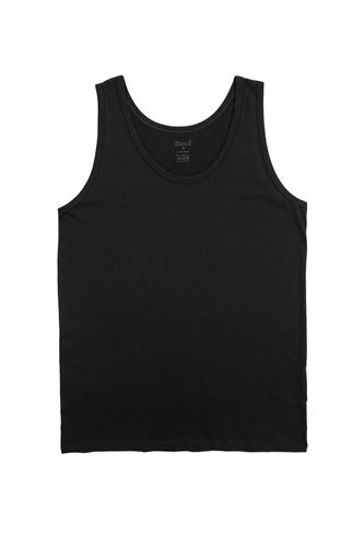 Kom Henry Askılı 2 li Basic Erkek Atlet Siyah