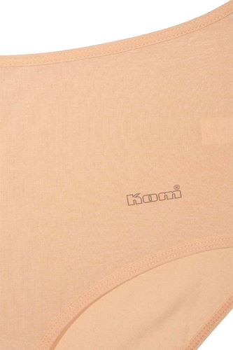 Kom Kadın Basic 5 li Maxi Modal Külot Ten