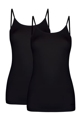 Kom Kadın Basic 2 li Modal Top Atlet Siyah