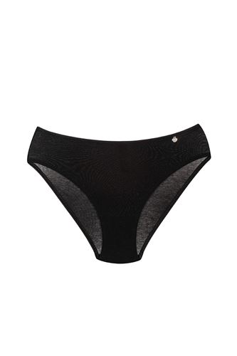 Kom Polkal %47 Modal-Pamuk 3 Lü Külot Siyah