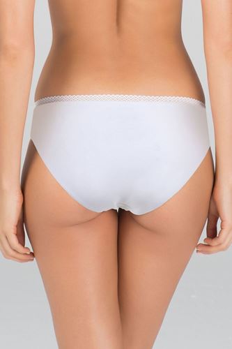 Kom Purel %94 Pamuklu 3 Lü Düz Külot Beyaz