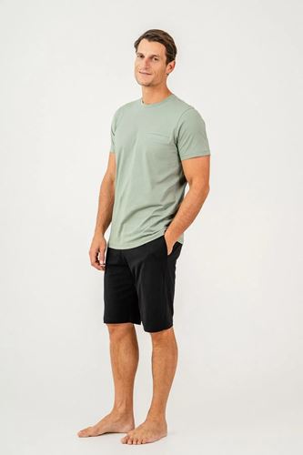 Arnetta Erkek Süprem Cep Detay 2 Parça Şort Takım Yeşil