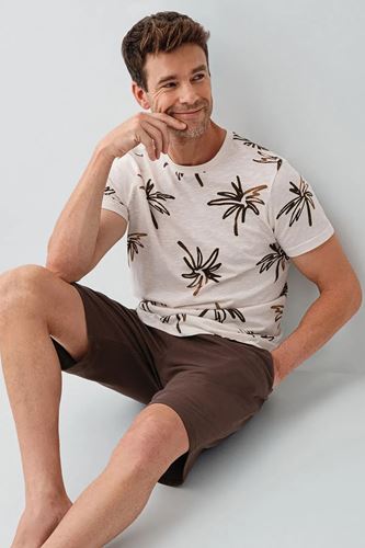 RolyPoly Erkek Süprem Şort Takım Ekru