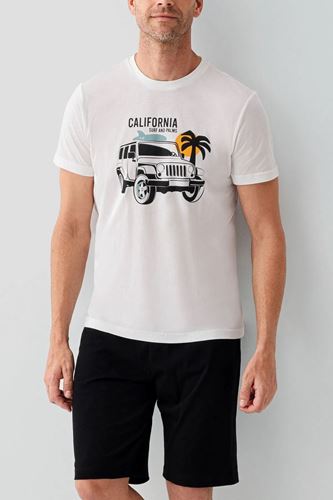 RolyPoly Erkek Süprem Şort Takım Beyaz