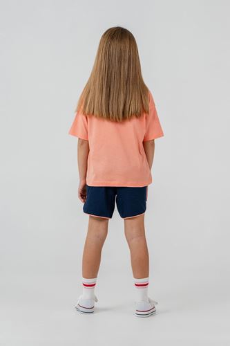 U.S. Polo Assn Kız Çocuk Süprem Şortlu Takım Turuncu